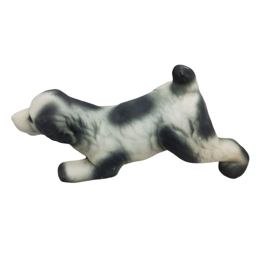 vintage 1950s-60s heavy ceramic spaniel floor tabletop or porch figurine - Picture 7 of 11